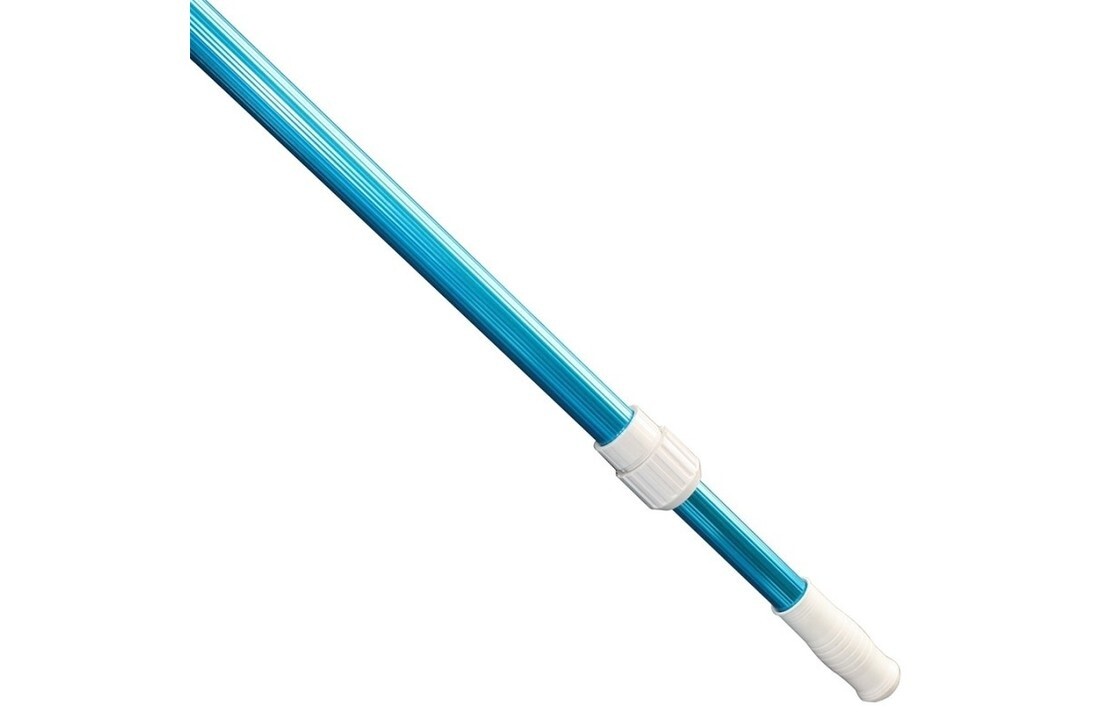 Kokido Telescoopstang 2x120 cm geribbeld - Wit of Blauw