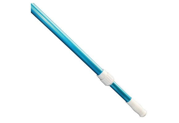 Kokido Telescoopstang 2x120 cm geribbeld - Wit of Blauw