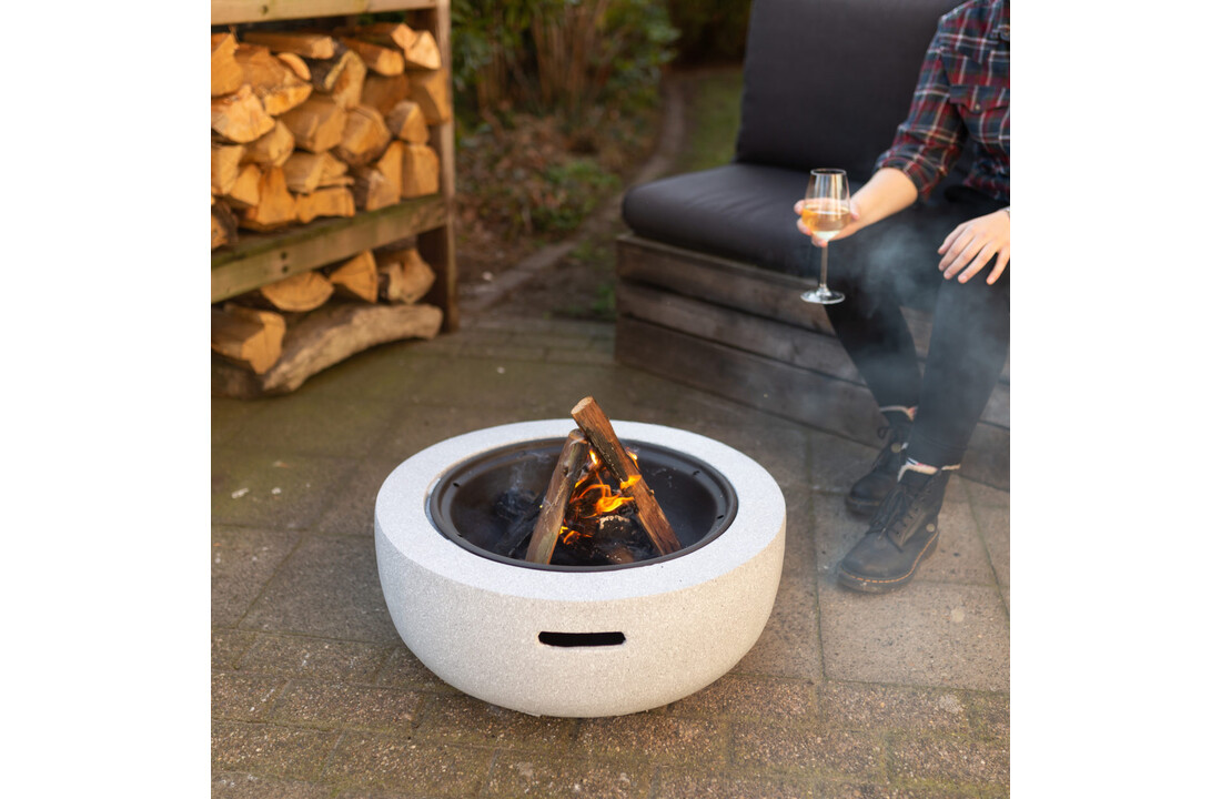 Fancy Flames vuurschaal keramiek MGO L