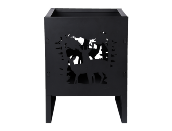 Fancy Flames Vierkante Vuurkorf Herten