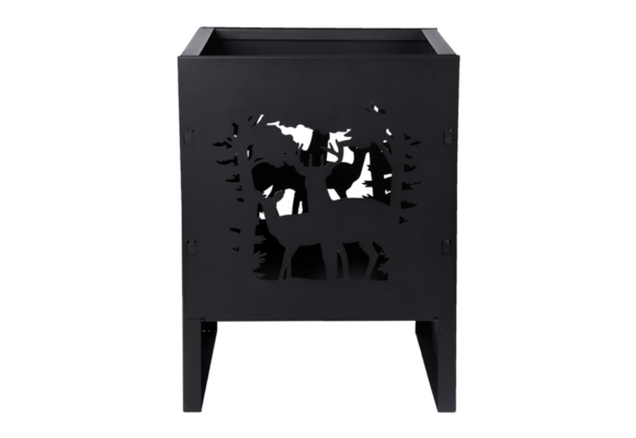 Fancy Flames Vierkante Vuurkorf Herten