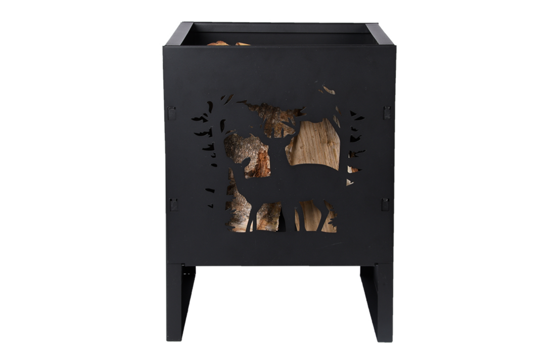 Fancy Flames Vierkante Vuurkorf Herten