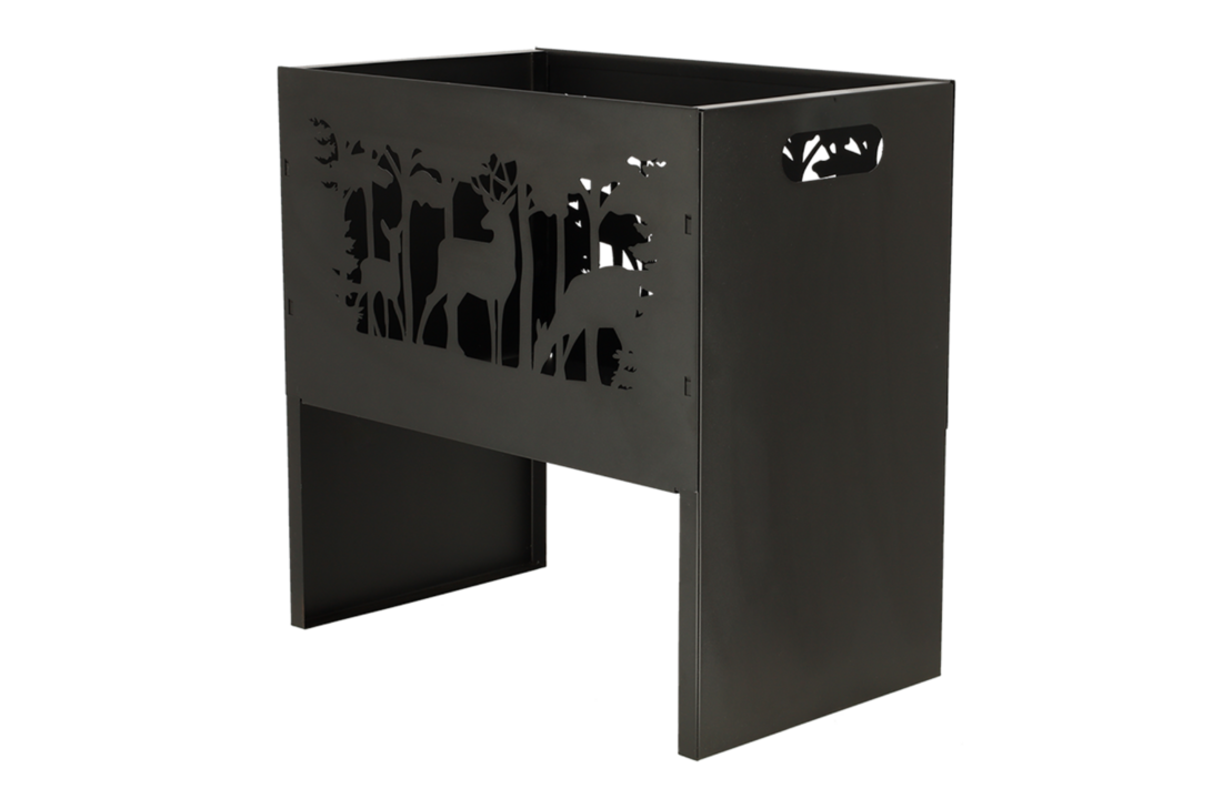 Fancy Flames Rechthoekige Vuurkorf Herten