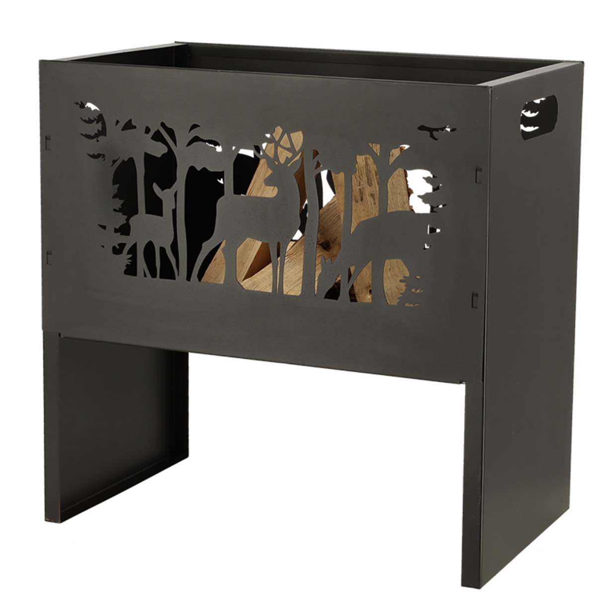 Fancy Flames Rechthoekige Vuurkorf Herten