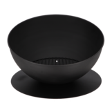 Fancy Flames Zwarte Vuurschaal op Schijf