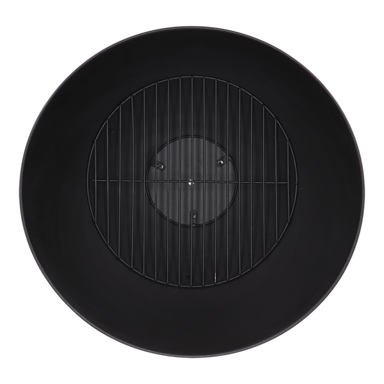 Fancy Flames Zwarte Vuurschaal op Schijf