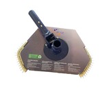 Poolstyle bodemzuiger met zijborstels