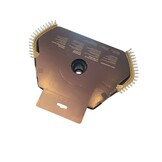 Poolstyle bodemzuiger met zijborstels