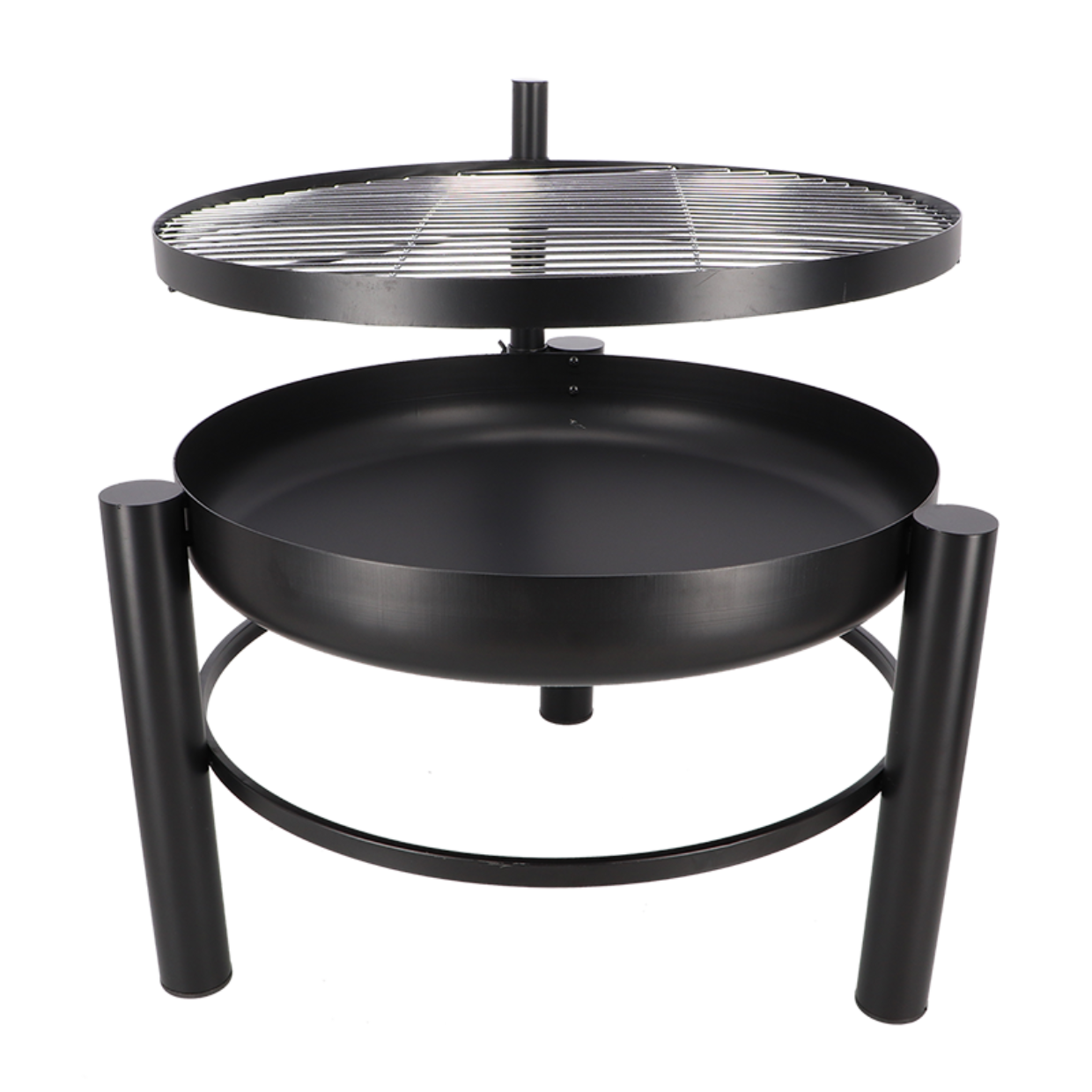 Vuurschaal met barbecue rooster