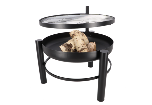 Vuurschaal met barbecue rooster