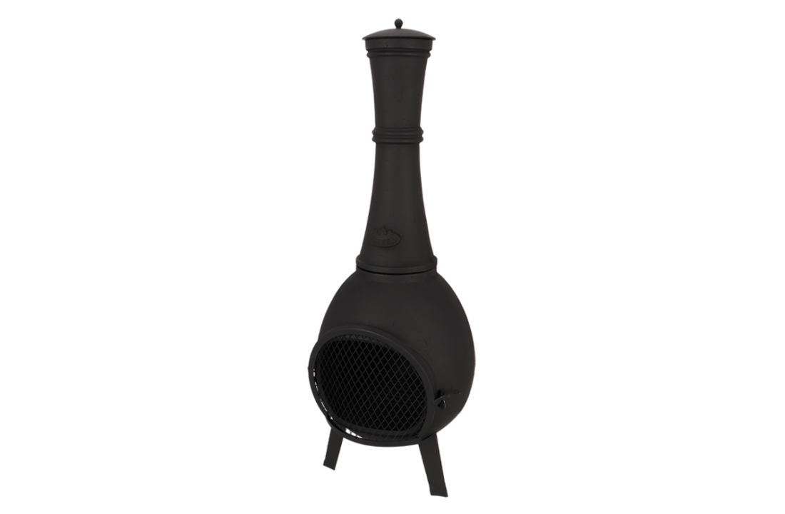 Fancy Flames Terraskachel met Deur