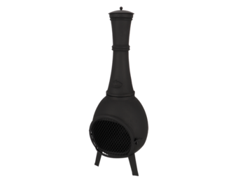 Fancy Flames Terraskachel met Deur