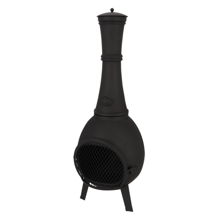 Fancy Flames Terraskachel met Deur