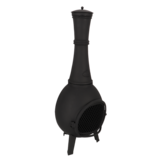 Fancy Flames Terraskachel met Deur