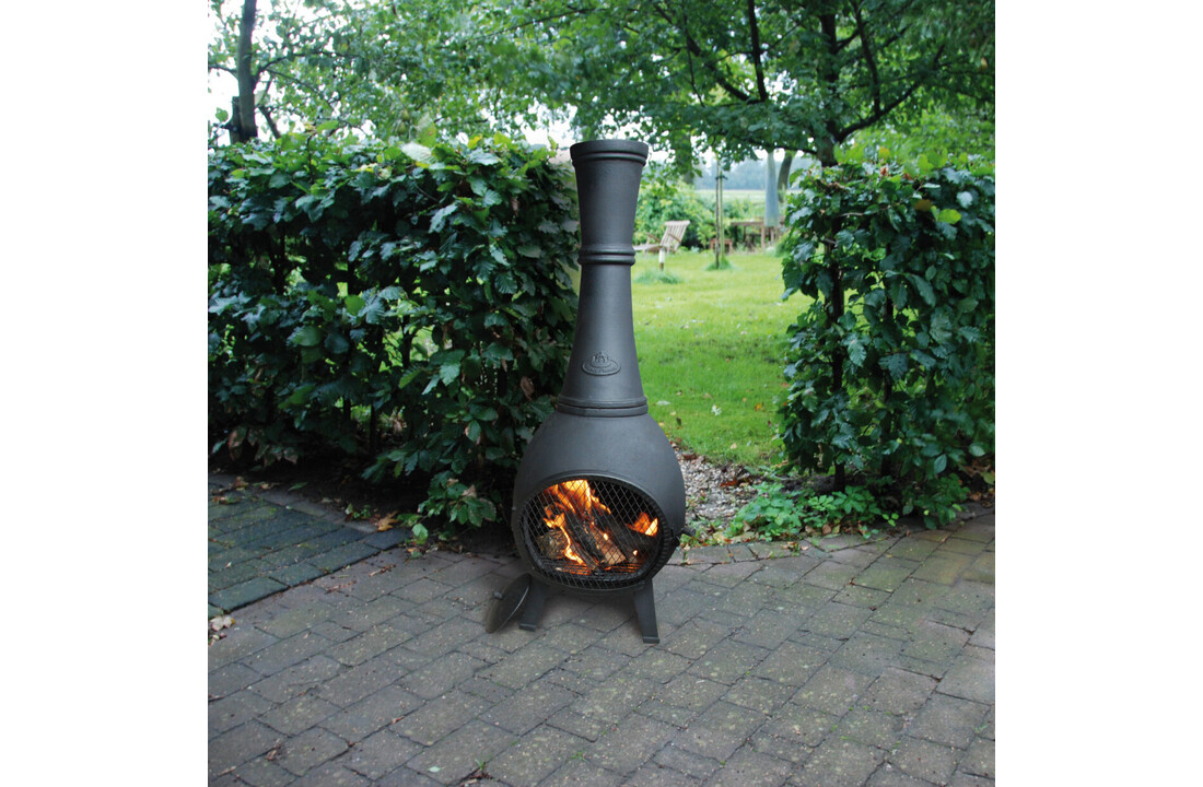 Fancy Flames Terraskachel met Deur