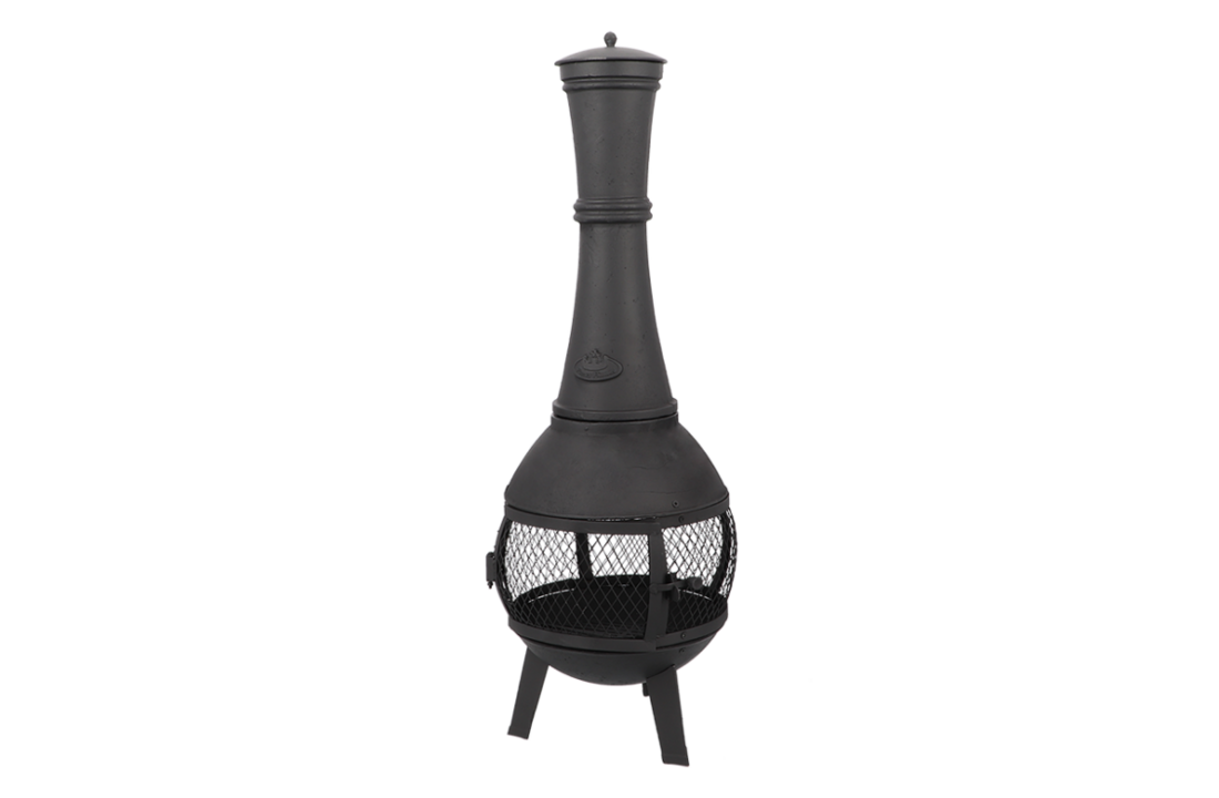 Fancy Flames Terraskachel met Gaas