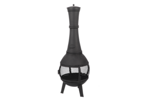 Fancy Flames Terraskachel met Gaas