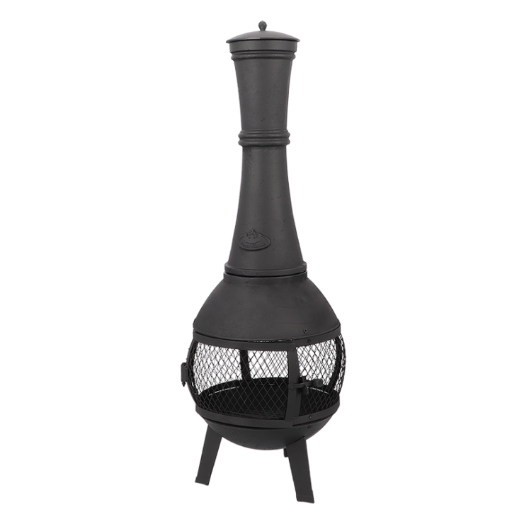 Fancy Flames Terraskachel met Gaas