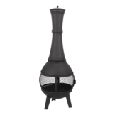 Fancy Flames Terraskachel met Gaas