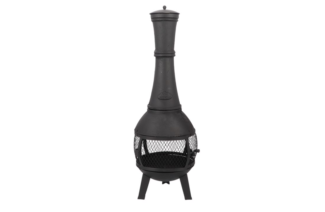 Fancy Flames Terraskachel met Gaas