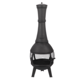 Fancy Flames Terraskachel met Gaas