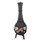 Fancy Flames Terraskachel met Gaas