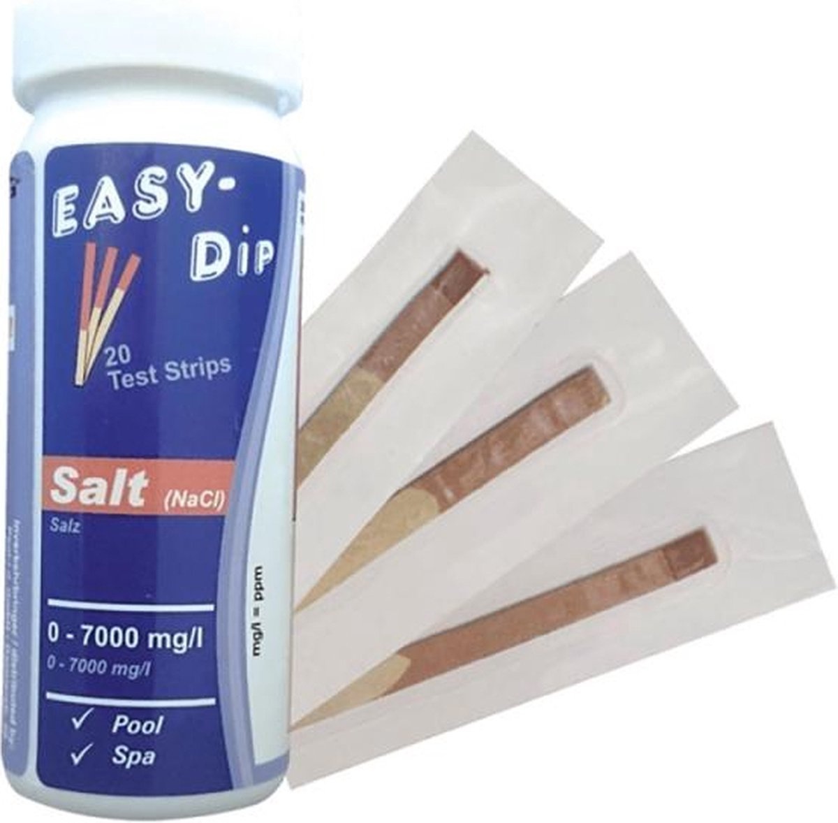 Easy Dip Zout teststrips - Zout Water Tester