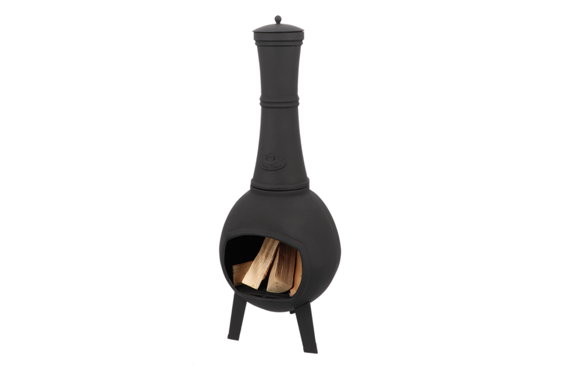 Fancy Flames Traditionele Terraskachel van Gietijzer