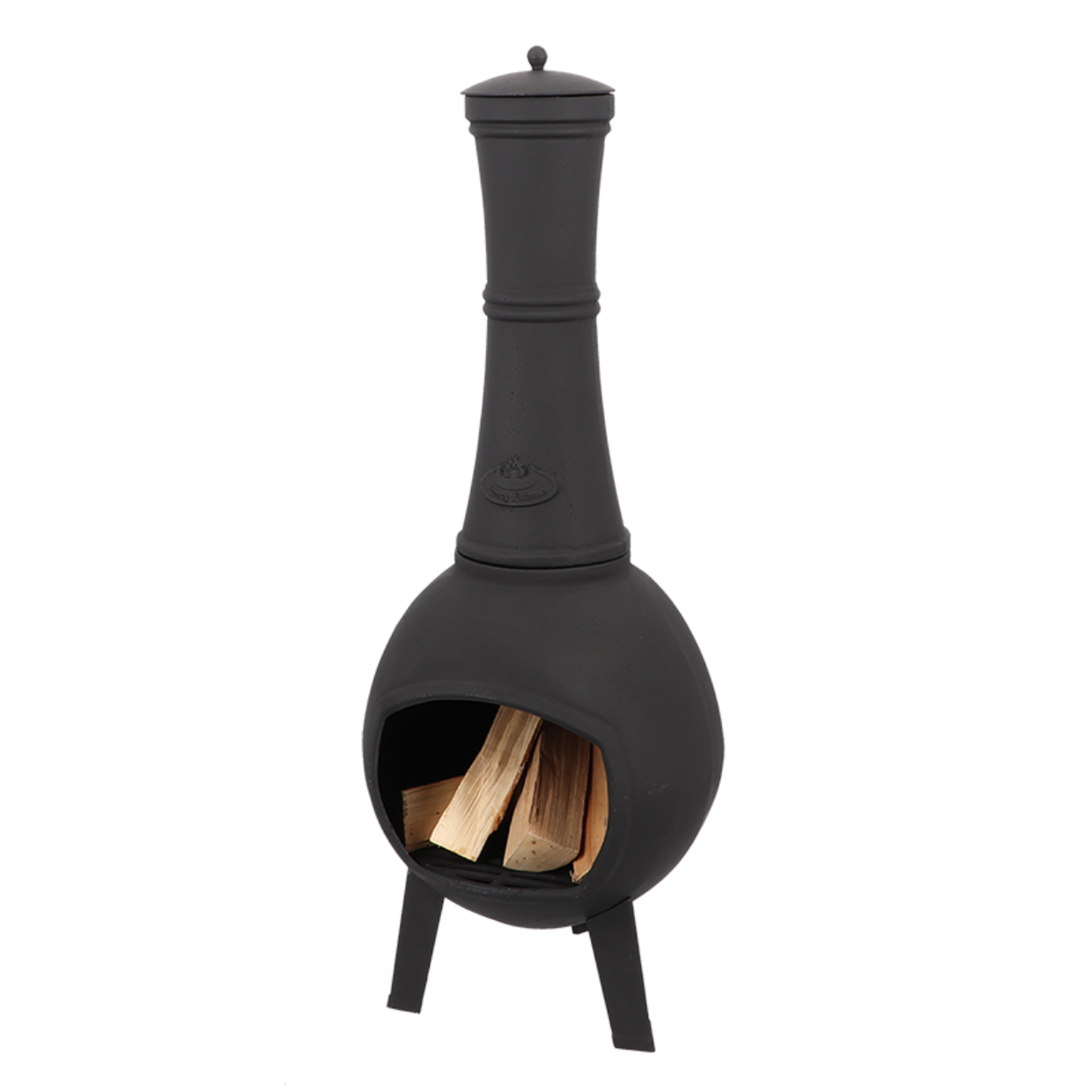 Fancy Flames Traditionele Terraskachel van Gietijzer