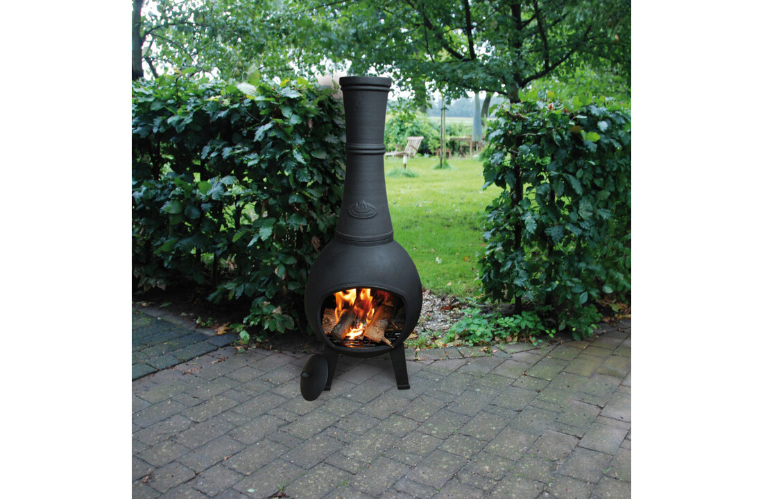 Fancy Flames Traditionele Terraskachel van Gietijzer