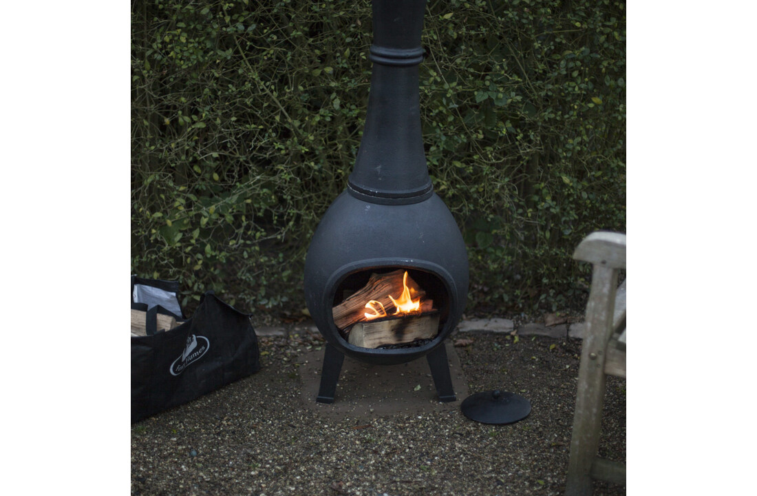 Fancy Flames Traditionele Terraskachel van Gietijzer