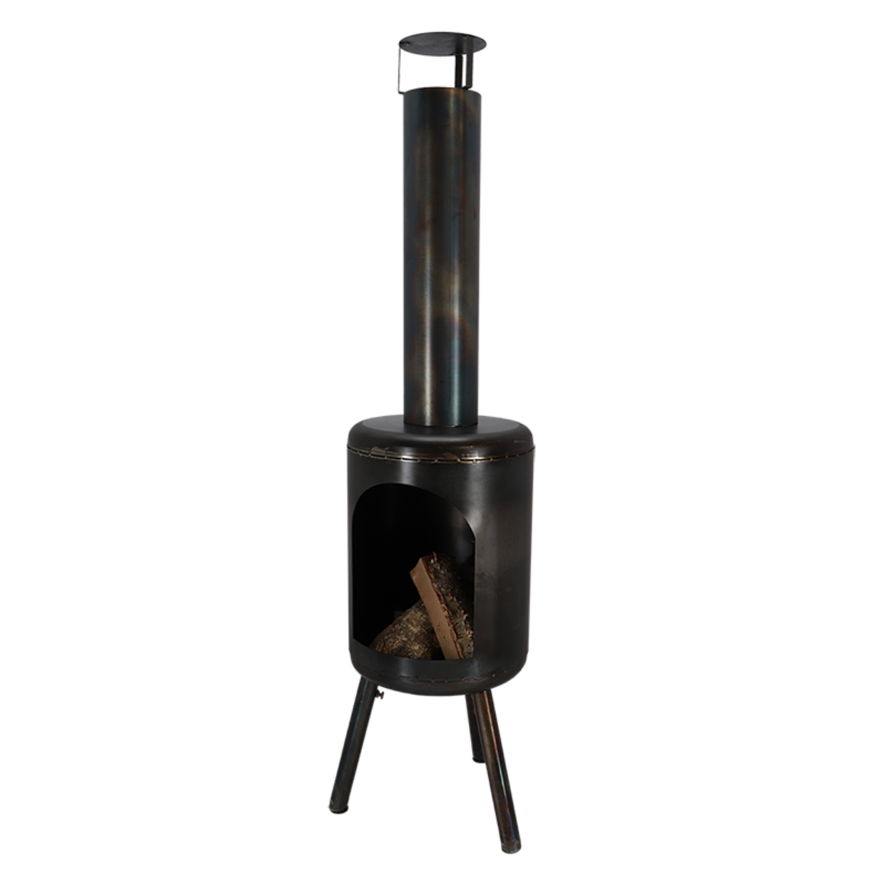 Fancy Flames Terraskachel Rond