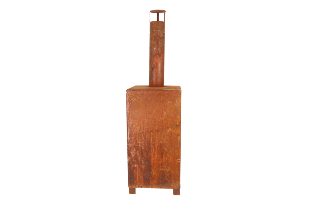 Fancy Flames Terraskachel & Pizzaoven roest incl. Pizzasteen