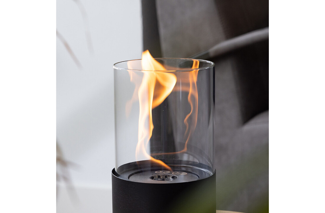 Fancy Flames Ronde Tafelhaard op Bio Ethanol