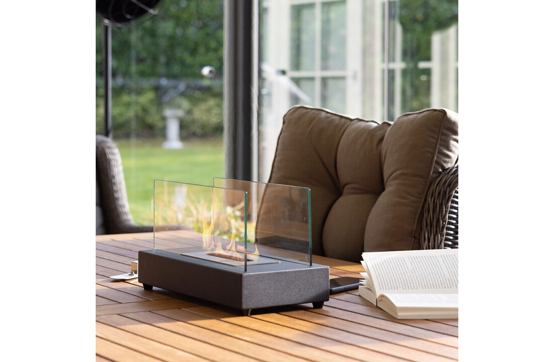 Fancy Flames Rechthoekige Tafelhaard op Bio Ethanol