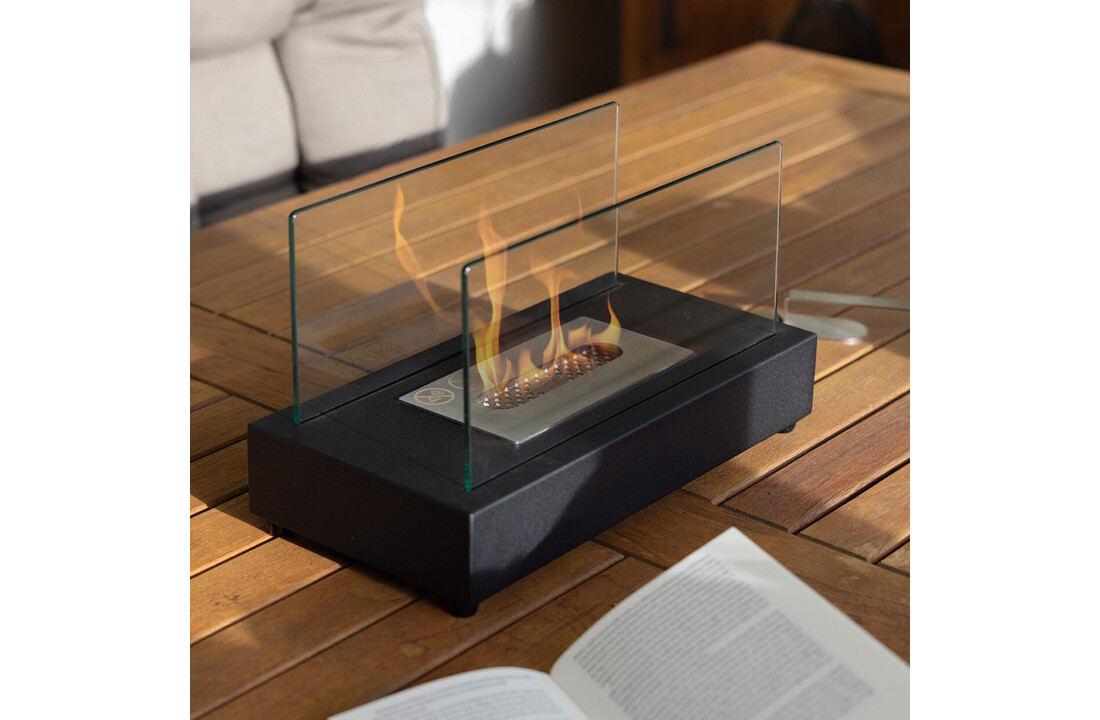 Fancy Flames Rechthoekige Tafelhaard op Bio Ethanol