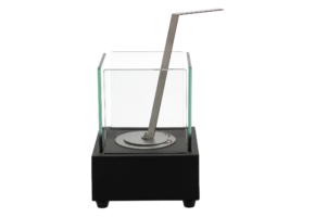 Fancy Flames Zwarte Tafelhaard op Bio Ethanol