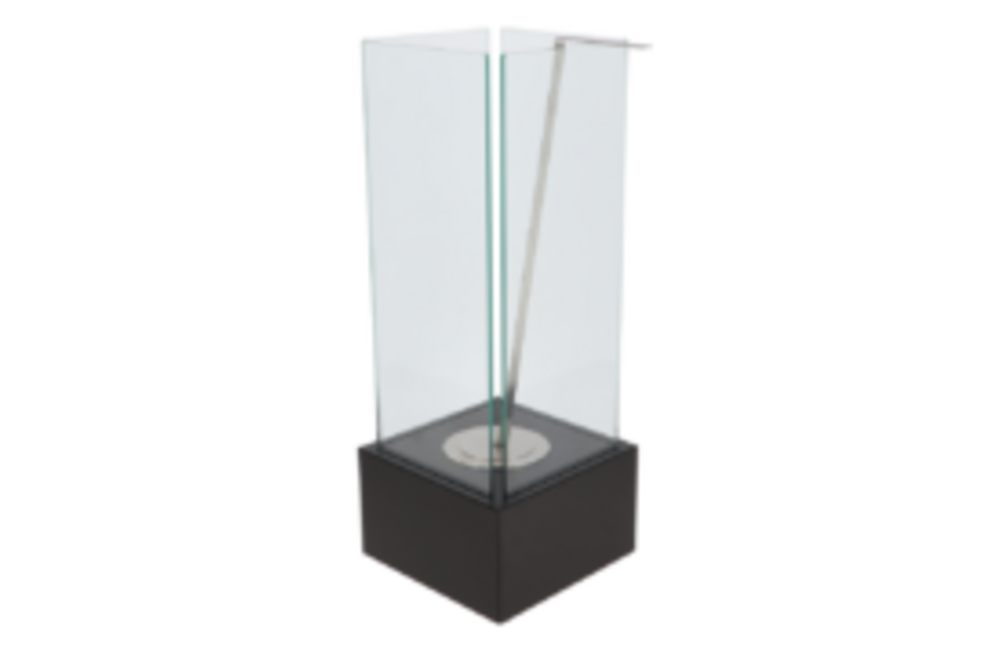 Fancy Flames Vierkante Vloerhaard op Bio Ethanol