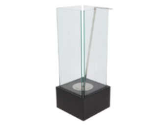 Fancy Flames Vierkante Vloerhaard op Bio Ethanol