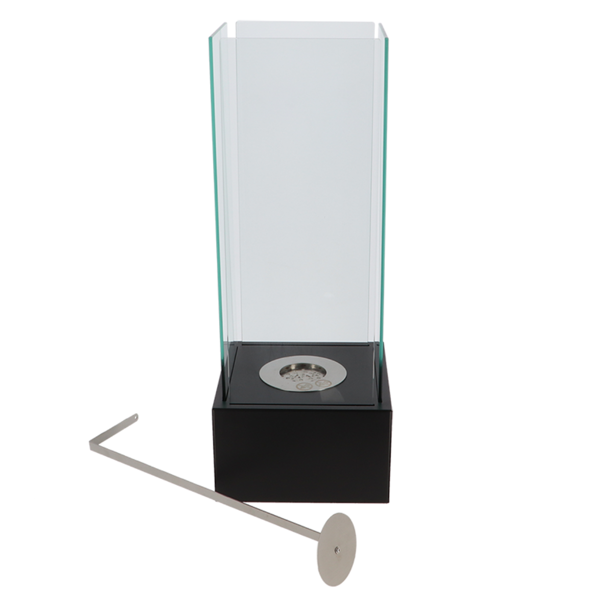 Fancy Flames Vierkante Vloerhaard op Bio Ethanol