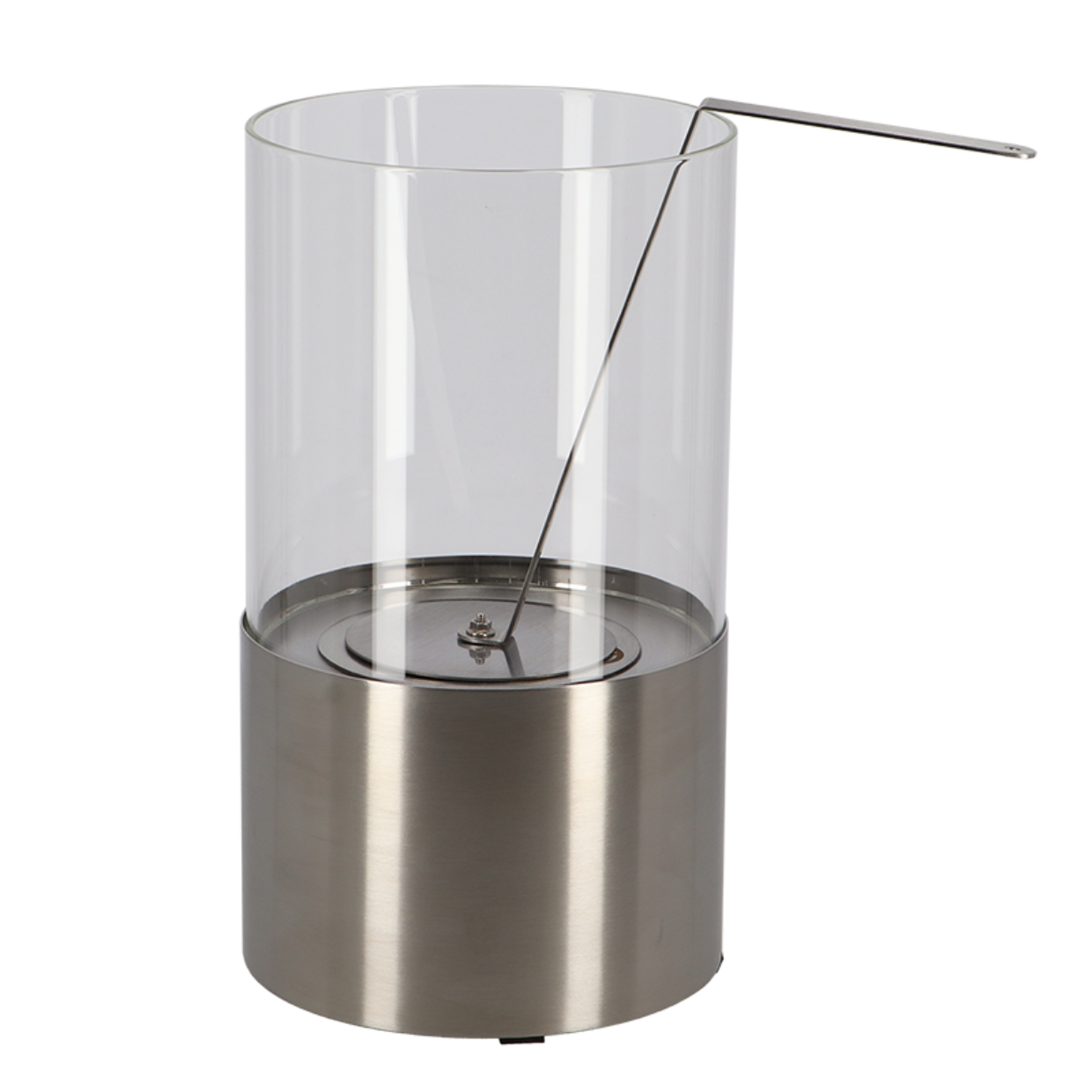 Fancy Flames RVS Tafelhaard op Bio Ethanol