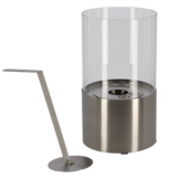 Fancy Flames RVS Tafelhaard op Bio Ethanol