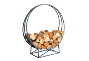 Fancy Flames Ronde Houtopslag