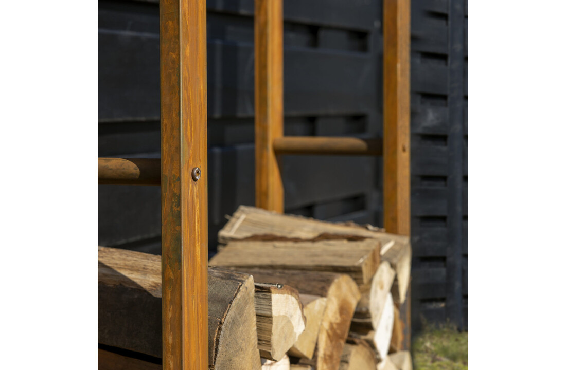 Fancy Flames Houtopslag Roest L