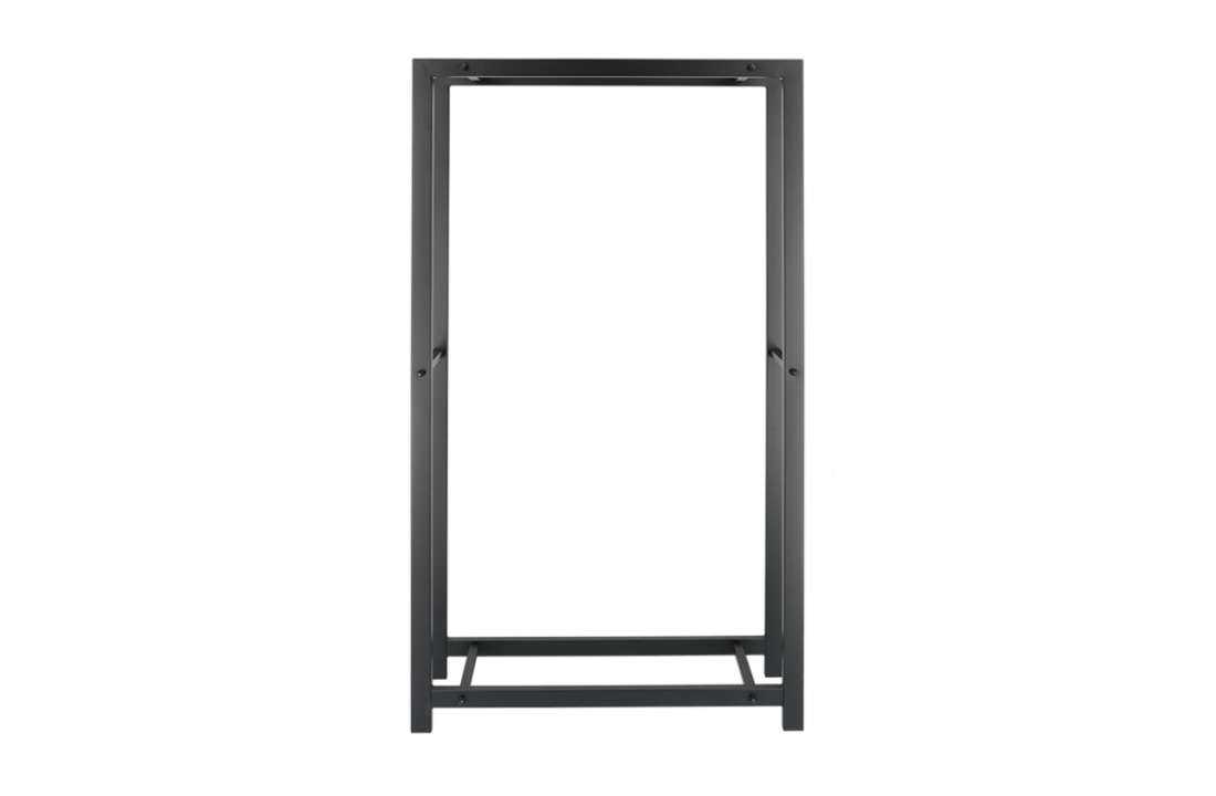 Fancy Flames Houtopslag Zwart L