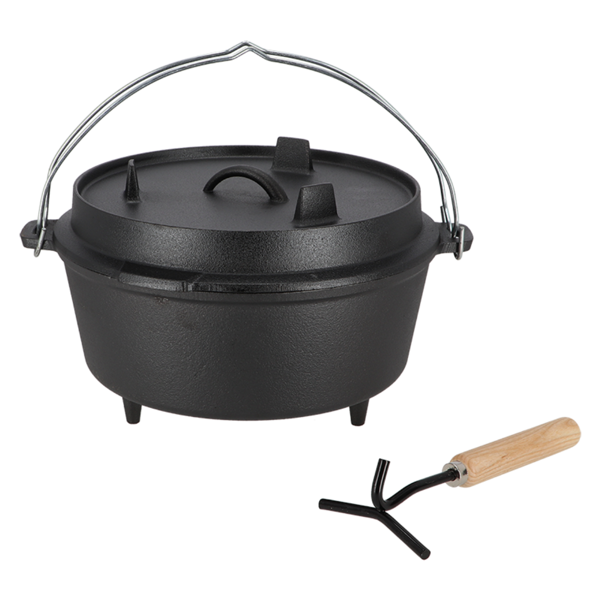 Fancy Flames Kampvuurpot 12" van Gietijzer