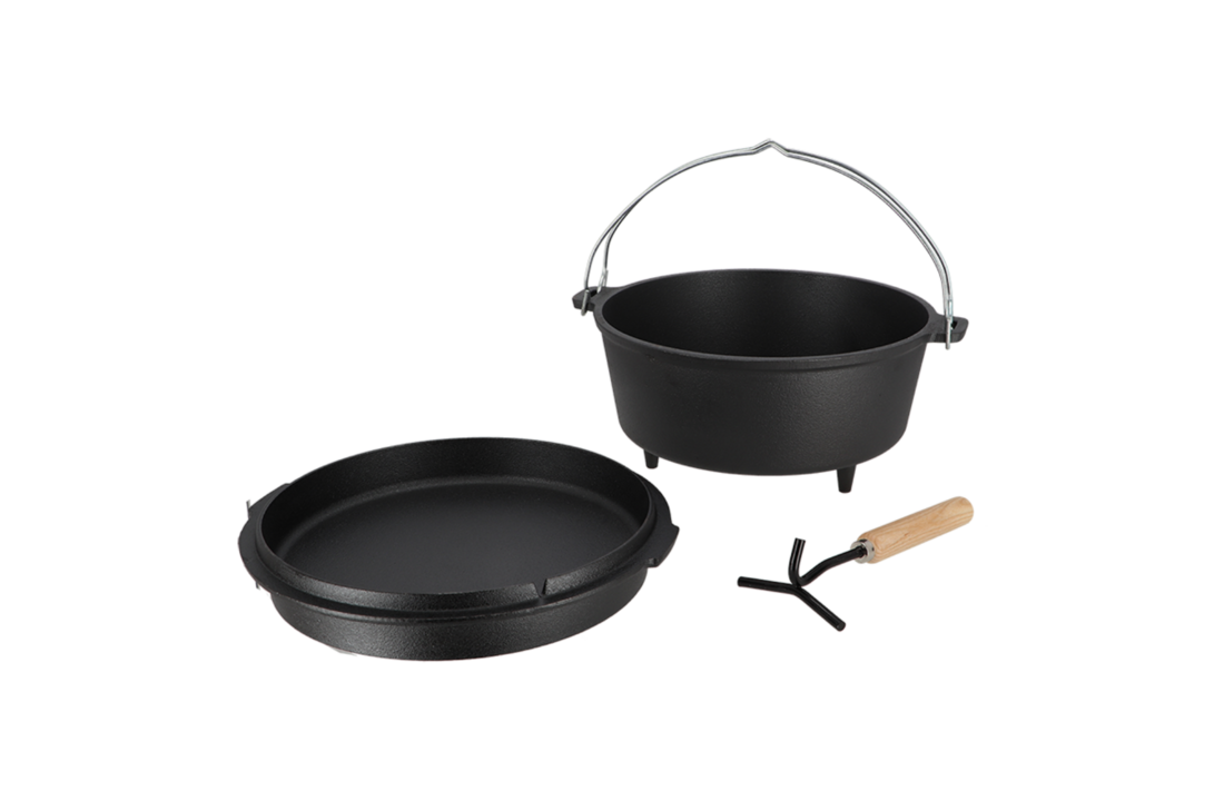 Fancy Flames Kampvuurpot 12" van Gietijzer