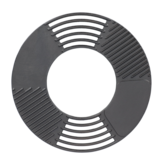 Fancy Flames BBQ Rooster/Bakplaat van Gietijzer