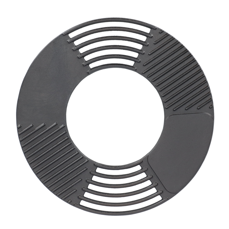 Fancy Flames BBQ Rooster/Bakplaat van Gietijzer