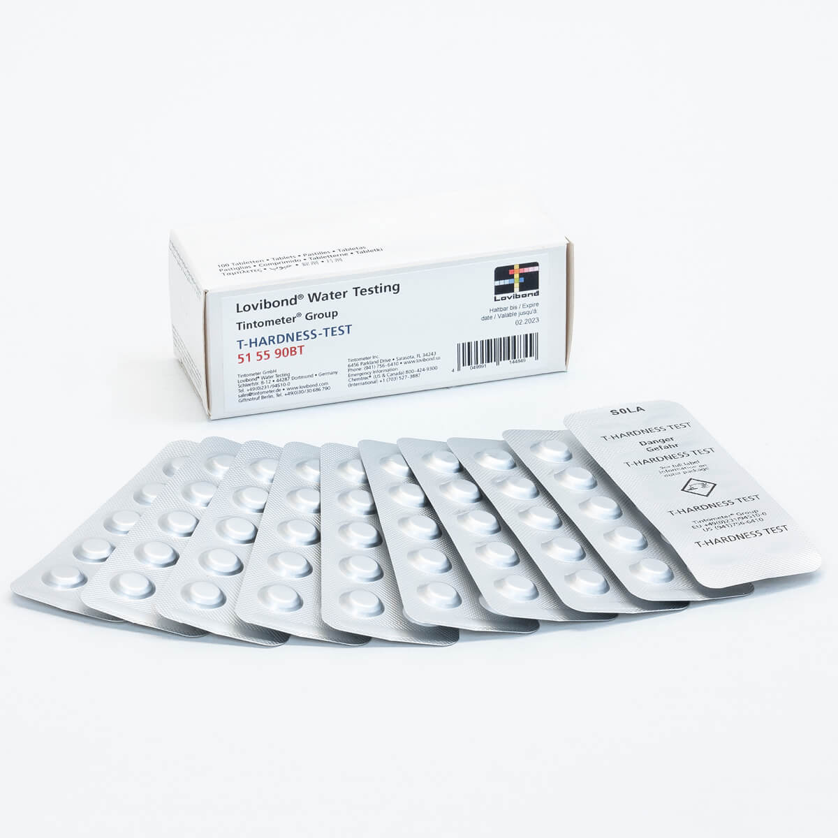 TH Calcium hardheid tabletten - TH Reagentia